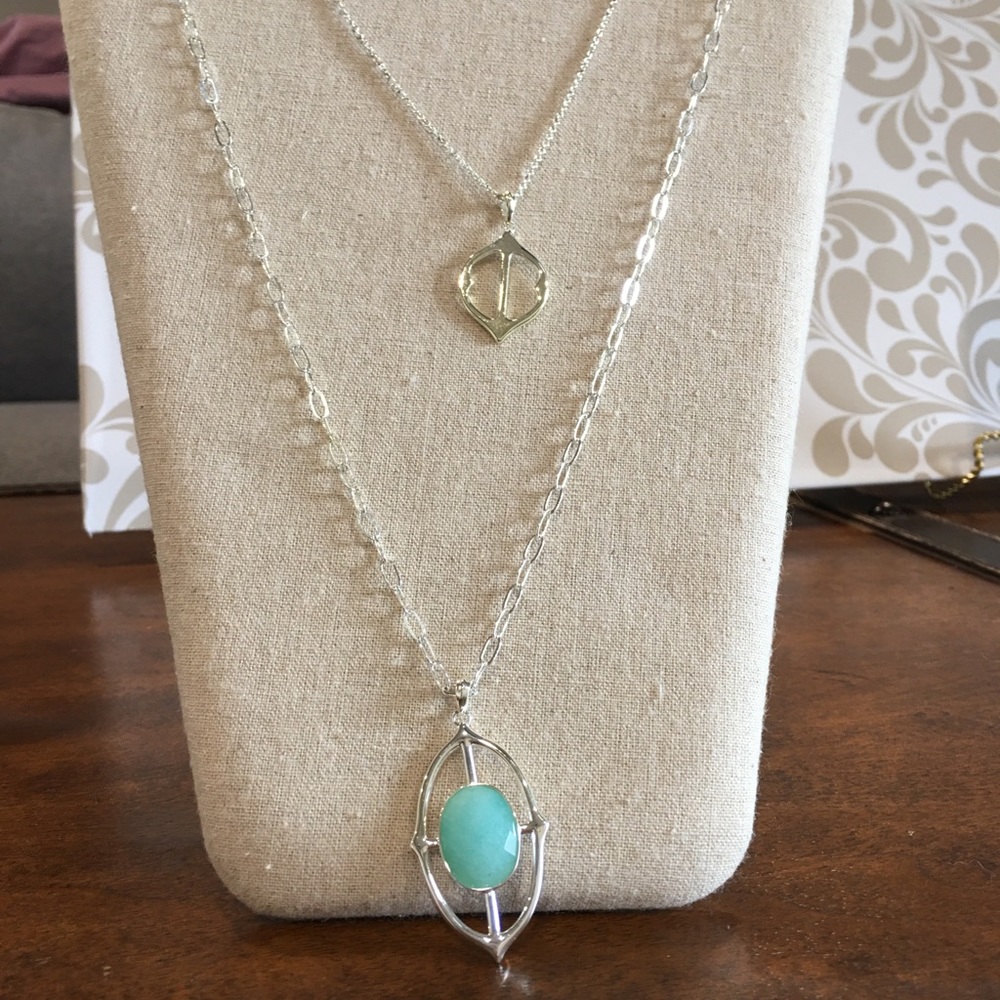 Stella and dot layering 2 in 1 necklace
